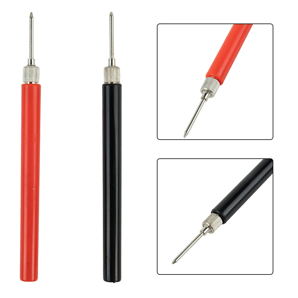2PCS Multimeter Spring Test Probe Tip Insulated Test Hook Wire Connector Test Probe Test Leads Test Needle 128mm
2PCS Multimeter Spring Test Probe Tip Insulated Test Hook Wire Connector Test Probe Test Leads Test Needle 128mm