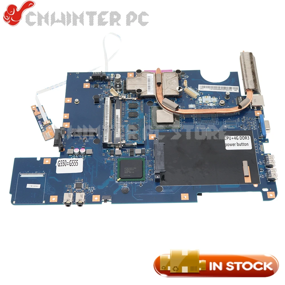Материнская плата NOKOTION для ноутбука KIWA7 LA-5082P G550 + радиатор + 4G DDR3 + плата переключателя кнопки питания + CPU подходит для G555 LA-5972P
Материнская плата NOKOTION для ноутбука KIWA7 LA-5082P G550 + радиатор + 4G DDR3 + плата переключателя кнопки питания + CPU подходит для G555 LA-5972P