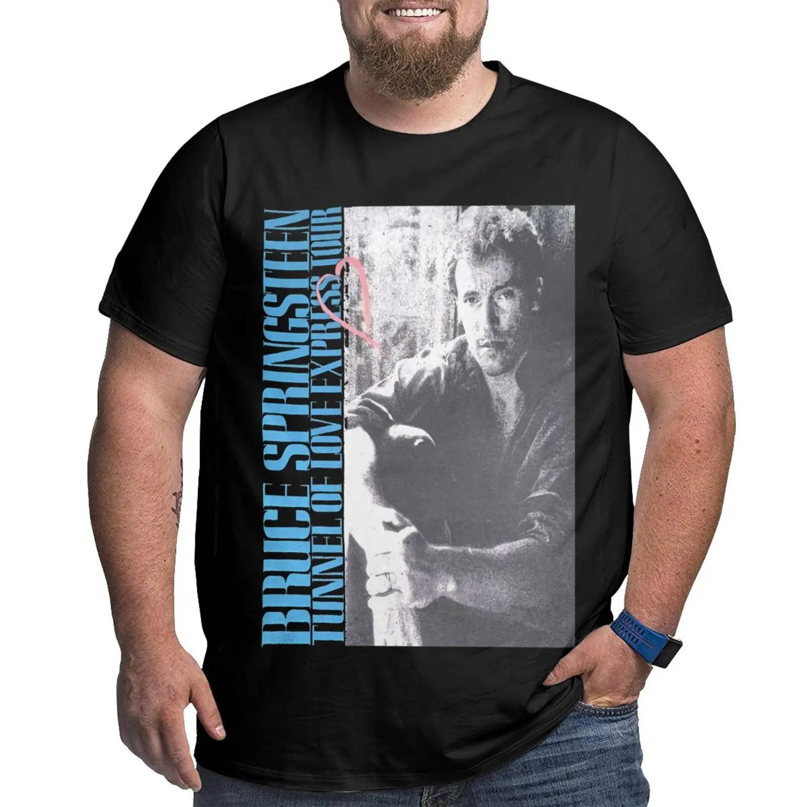 1988 Bruce Springsteen Tunnel Of Love Oversized T Shirt T-Shirt T Shirts T Shirts Grunge Oversize T-Shirt Men's Cotton T-Shirt
1988 Bruce Springsteen Tunnel Of Love Oversized T Shirt T-Shirt T Shirts T Shirts Grunge Oversize T-Shirt Men's Cotton T-Shirt
