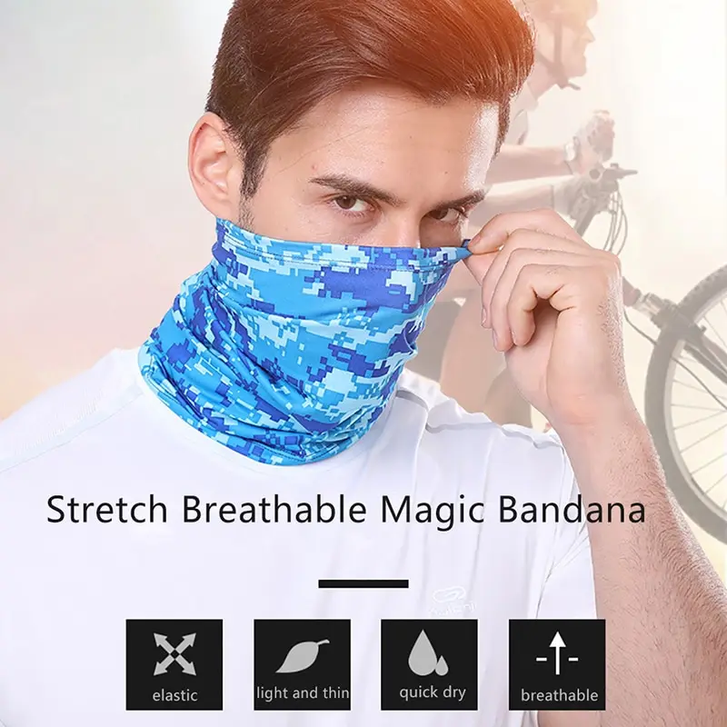 Summer Cycling Headband Breathable Silk Motor Magic Mask Ice Silk Neck Cover Riding Scarf Unisex Cooling Face Cover 2023
Summer Cycling Headband Breathable Silk Motor Magic Mask Ice Silk Neck Cover Riding Scarf Unisex Cooling Face Cover 2023
