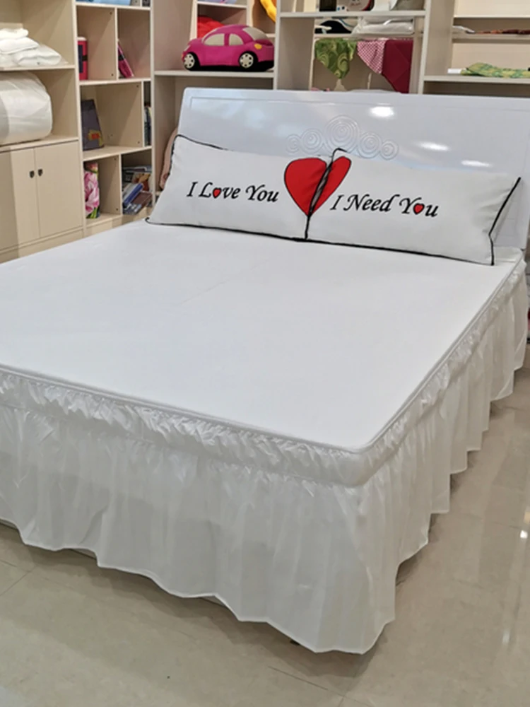 Solid Color Elastic Bed Ruffles Bed Skirt Wrap Around Style Easy Fit 15 Inch Drop Dust Ruffle Bed Skirts Corners Fade Resistant
Solid Color Elastic Bed Ruffles Bed Skirt Wrap Around Style Easy Fit 15 Inch Drop Dust Ruffle Bed Skirts Corners Fade Resistant
