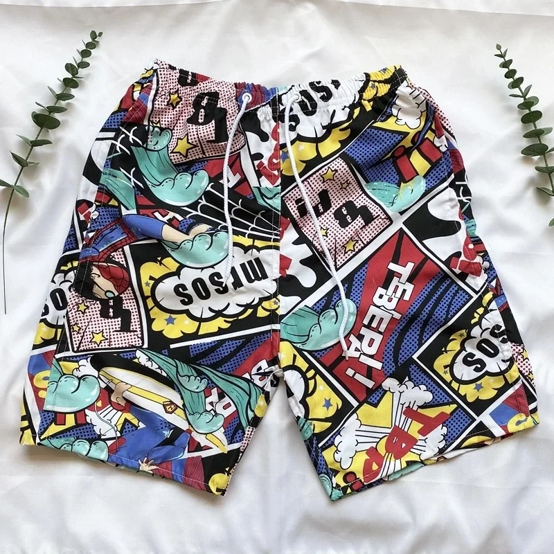 Men's beach pants summer casual shorts seaside quick-drying plus size sports big flower
Men's beach pants summer casual shorts seaside quick-drying plus size sports big flower