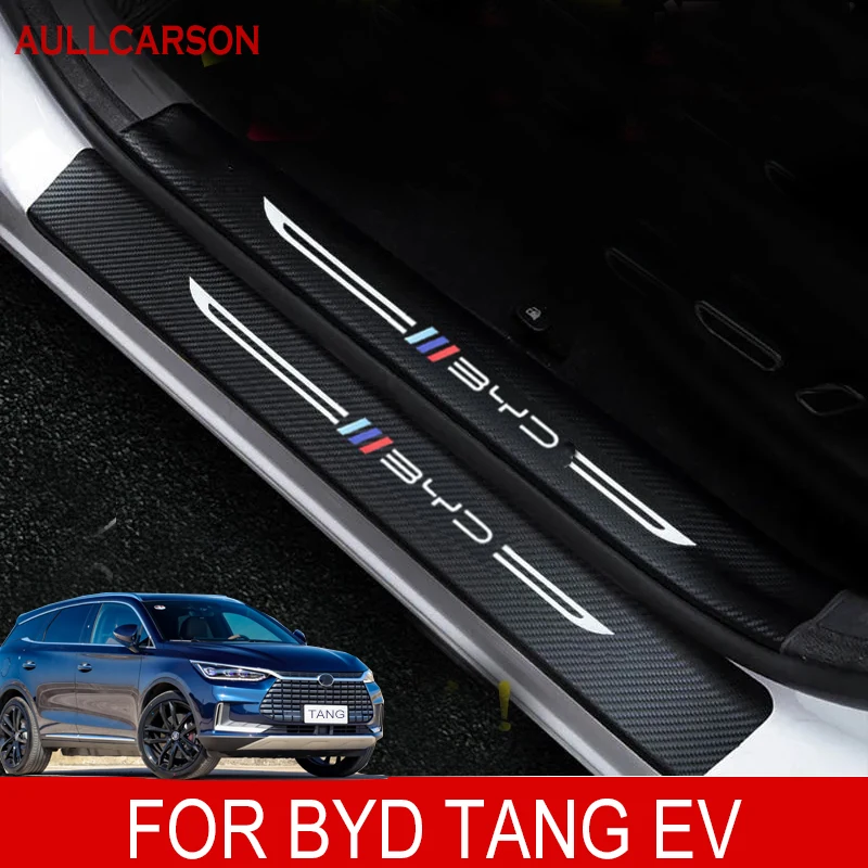 For BYD TANG EV 2022 2023 Car Door Sill Leather Stickers Protection Plate Carbon Fiber Threshold Strip Taildoor Accessories
For BYD TANG EV 2022 2023 Car Door Sill Leather Stickers Protection Plate Carbon Fiber Threshold Strip Taildoor Accessories