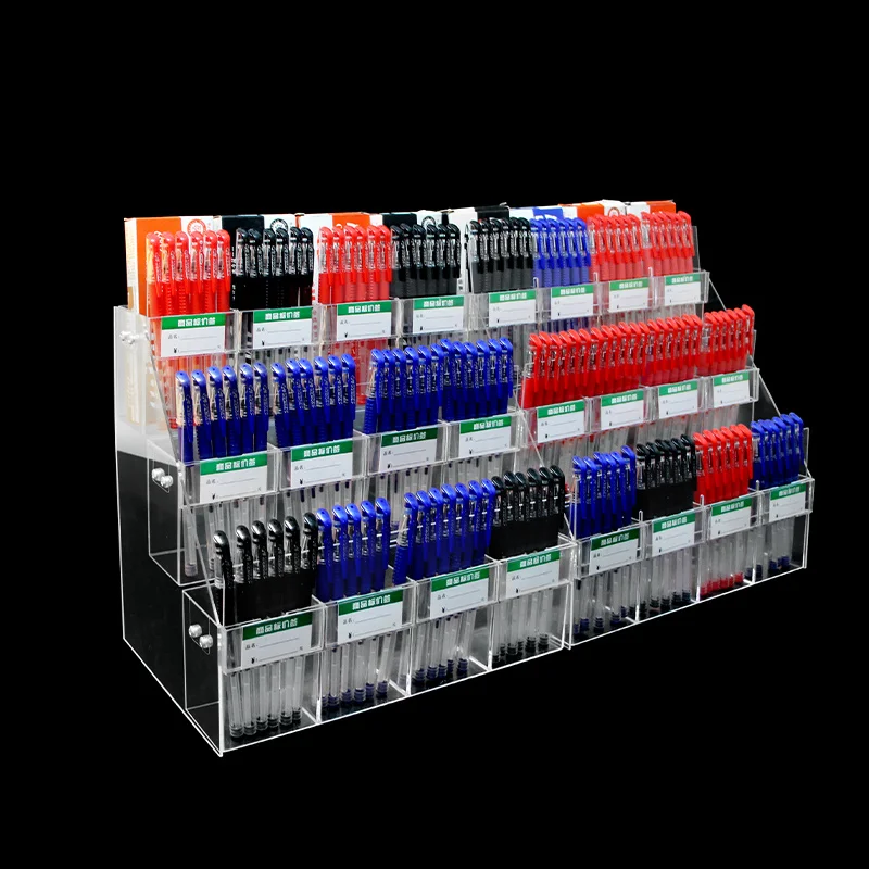 Акриловая подставка для ручек в супермаркете, стойка для ручек, Канцтовары, полка, дисплей, лестница, подставка для карандашей, держатель, нейтральный карман для магазина
Акриловая подставка для ручек в супермаркете, стойка для ручек, Канцтовары, полка, дисплей, лестница, подставка для карандашей, держатель, нейтральный карман для магазина