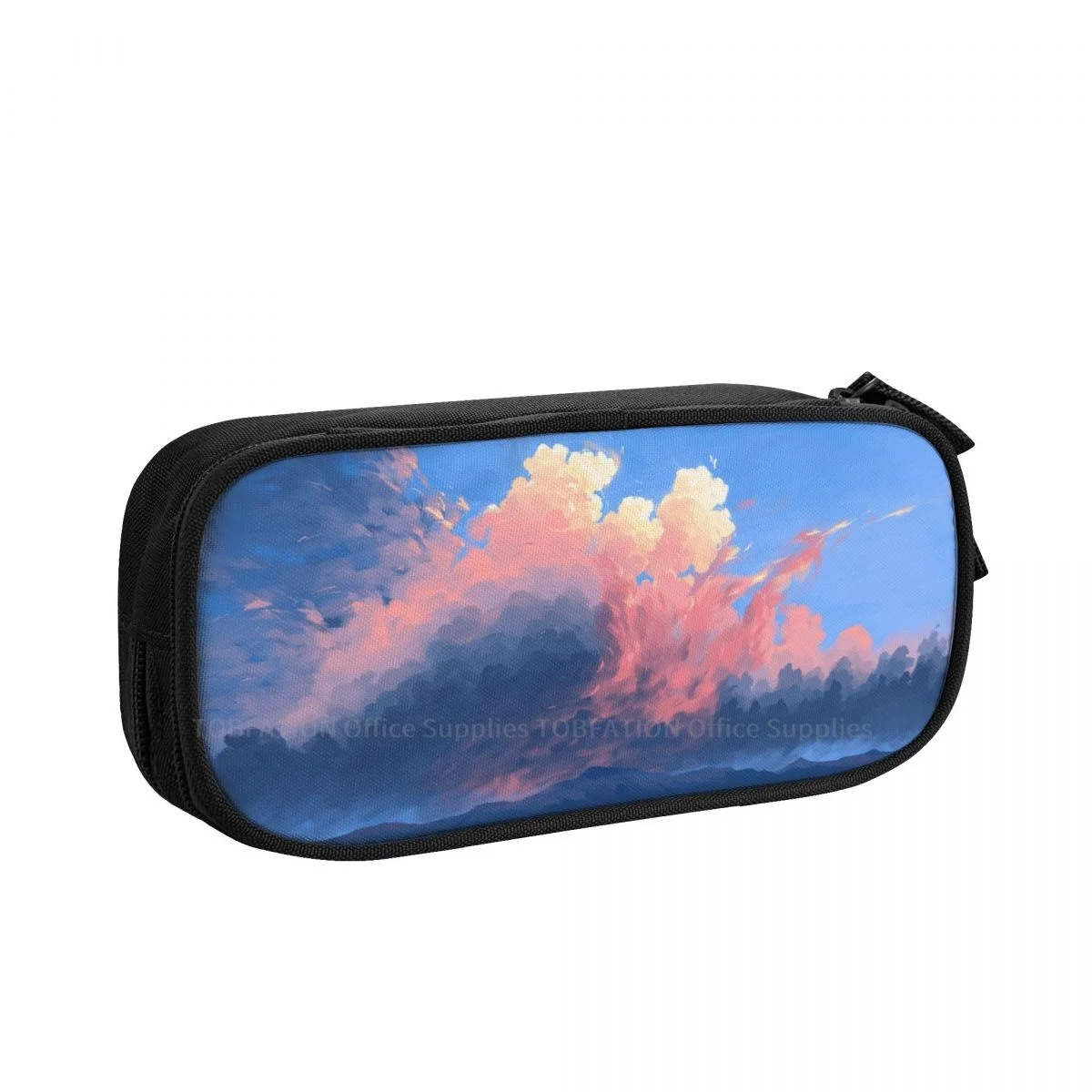 Pink Cloud Pencase Illustration Pencil Bag Girls Boys Student Stationary Bags Large Capacity Double Zipper
Pink Cloud Pencase Illustration Pencil Bag Girls Boys Student Stationary Bags Large Capacity Double Zipper
