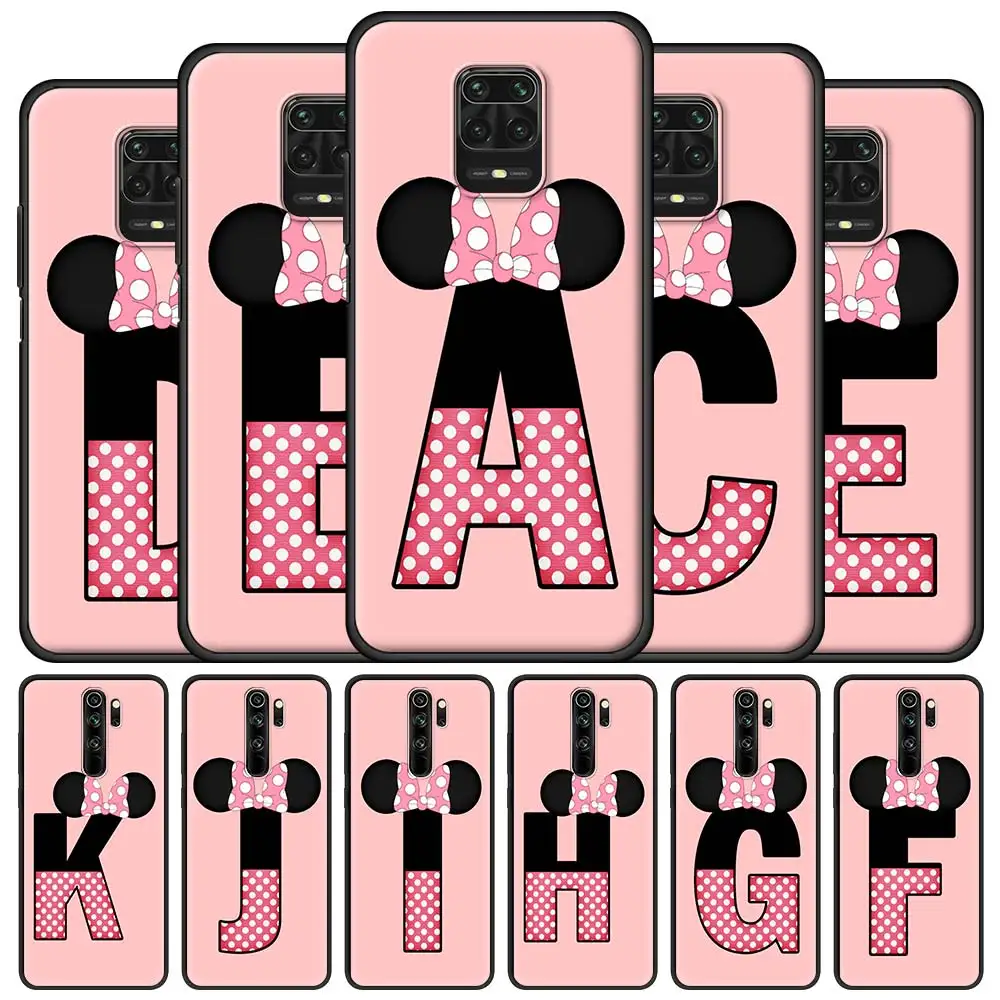Cartoon Mouse Bow 26 Letters Phone Case for Redmi Note 11 Pro 10 10S 9 8 8T K50 K40 Silicome Funda Redmi 9A 9C 9T 7 7A Bag Cover
Cartoon Mouse Bow 26 Letters Phone Case for Redmi Note 11 Pro 10 10S 9 8 8T K50 K40 Silicome Funda Redmi 9A 9C 9T 7 7A Bag Cover