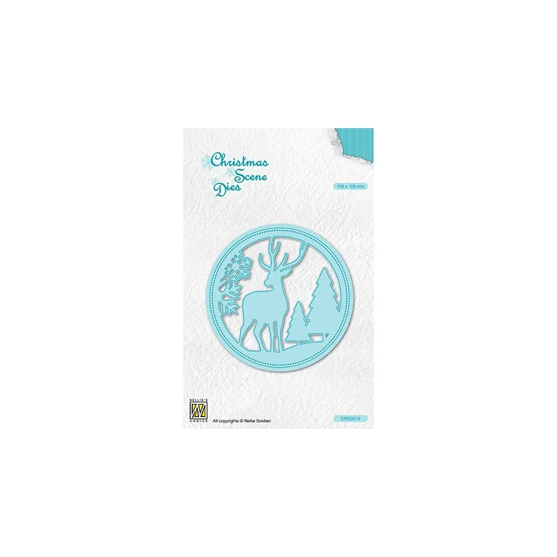 Cute Elk Metal Cutting Dies DIY Molds Scrapbooking Paper Making Cuts Crafts Template Handmade Decoration
Cute Elk Metal Cutting Dies DIY Molds Scrapbooking Paper Making Cuts Crafts Template Handmade Decoration