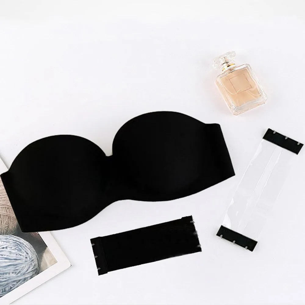 Women Sexy Strapless Bra Invisible Underwear Solid Color Bralette Lingerie Seamless Bridal Bralette Push Up Non-Trace Underwear
Women Sexy Strapless Bra Invisible Underwear Solid Color Bralette Lingerie Seamless Bridal Bralette Push Up Non-Trace Underwear