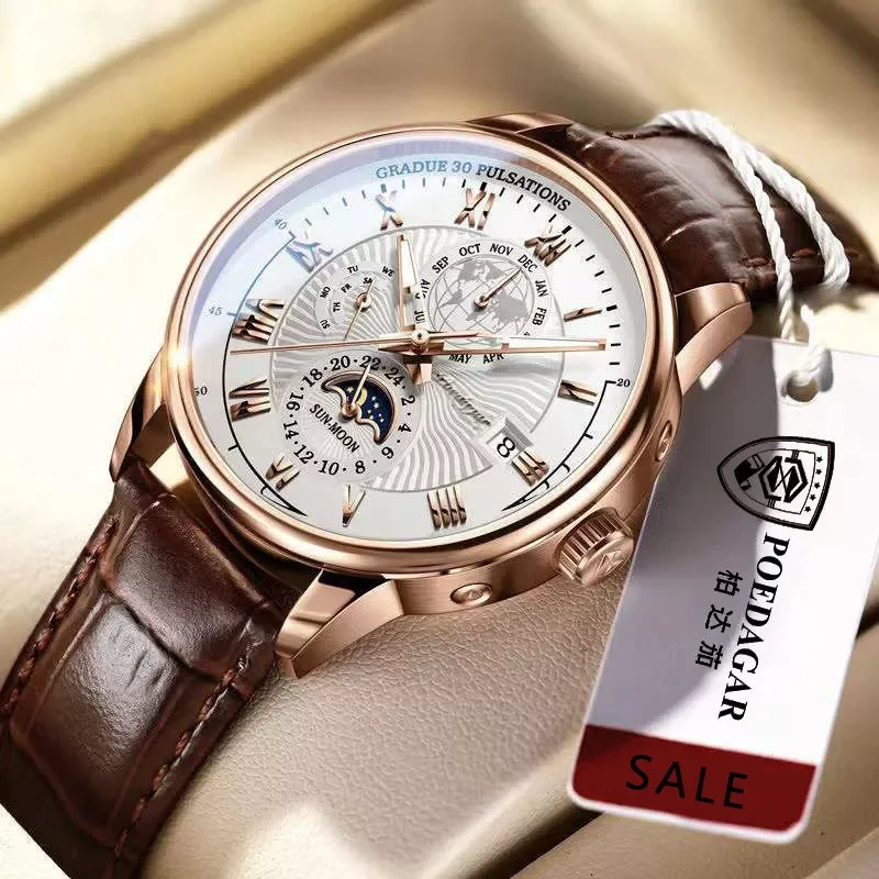 Fashion Date Quartz Men Watches Top Brand Luxury Waterproof Luminous Man Clock Military Leather Sport Mens Wrist Watch
Fashion Date Quartz Men Watches Top Brand Luxury Waterproof Luminous Man Clock Military Leather Sport Mens Wrist Watch
