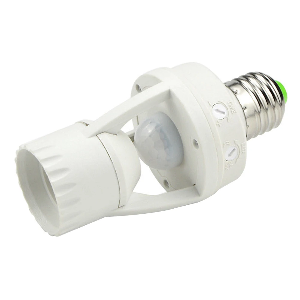 Home Lamp Socket Infrared Motion Accessories Holder Sensor LED Light E27 360 Degrees Adjustable Practical Automatic Screw Switch
Home Lamp Socket Infrared Motion Accessories Holder Sensor LED Light E27 360 Degrees Adjustable Practical Automatic Screw Switch