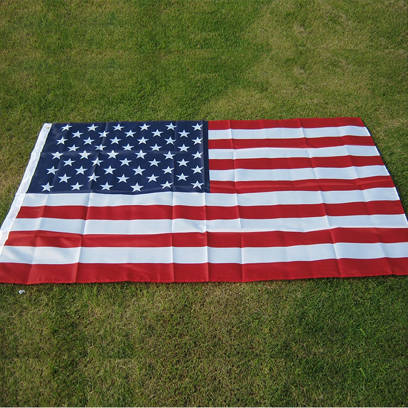 America flag150x90cm us flag Double Sided Printed Polyester of the United States USA stars stripe outdoor interior decoration
America flag150x90cm us flag Double Sided Printed Polyester of the United States USA stars stripe outdoor interior decoration