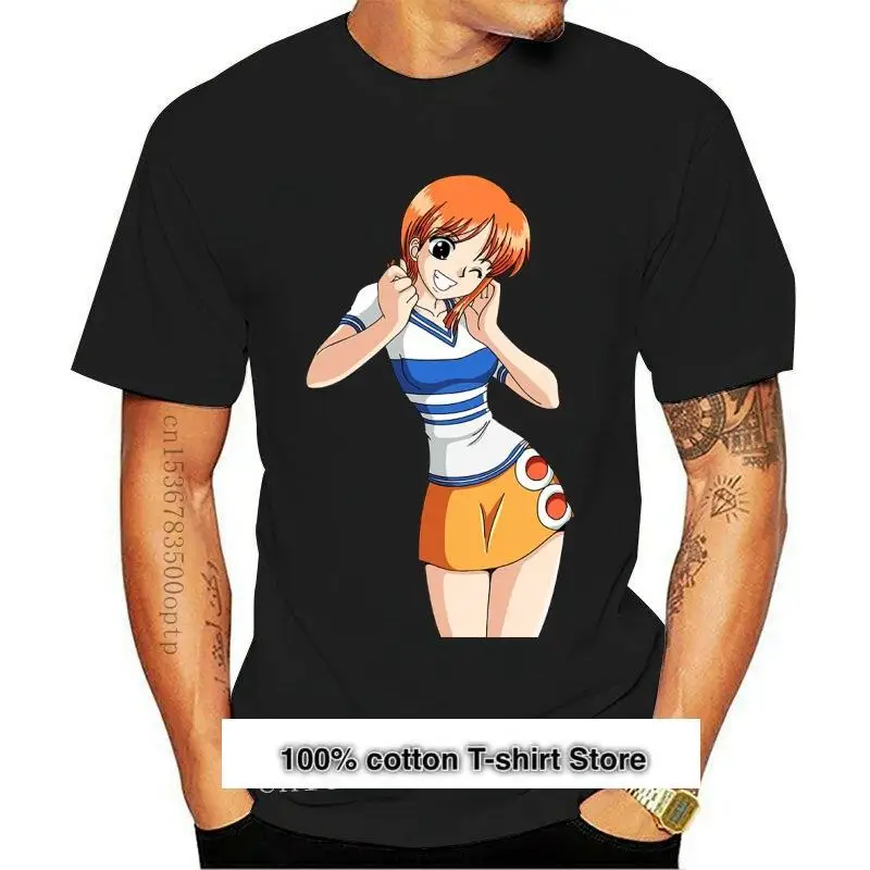 Camiseta de манга corta para hombre y mujer, camiseta de Nami de una pieza con cuello Round Do
Camiseta de манга corta para hombre y mujer, camiseta de Nami de una pieza con cuello Round Do