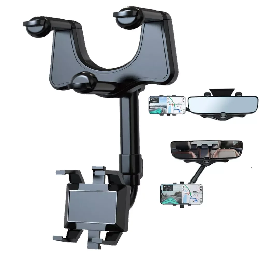 Rotatable Retractable Car Phone Holder Rearview Mirror Driving Recorder Bracket DVR/GPS Universal Mobile Phone Support
Rotatable Retractable Car Phone Holder Rearview Mirror Driving Recorder Bracket DVR/GPS Universal Mobile Phone Support