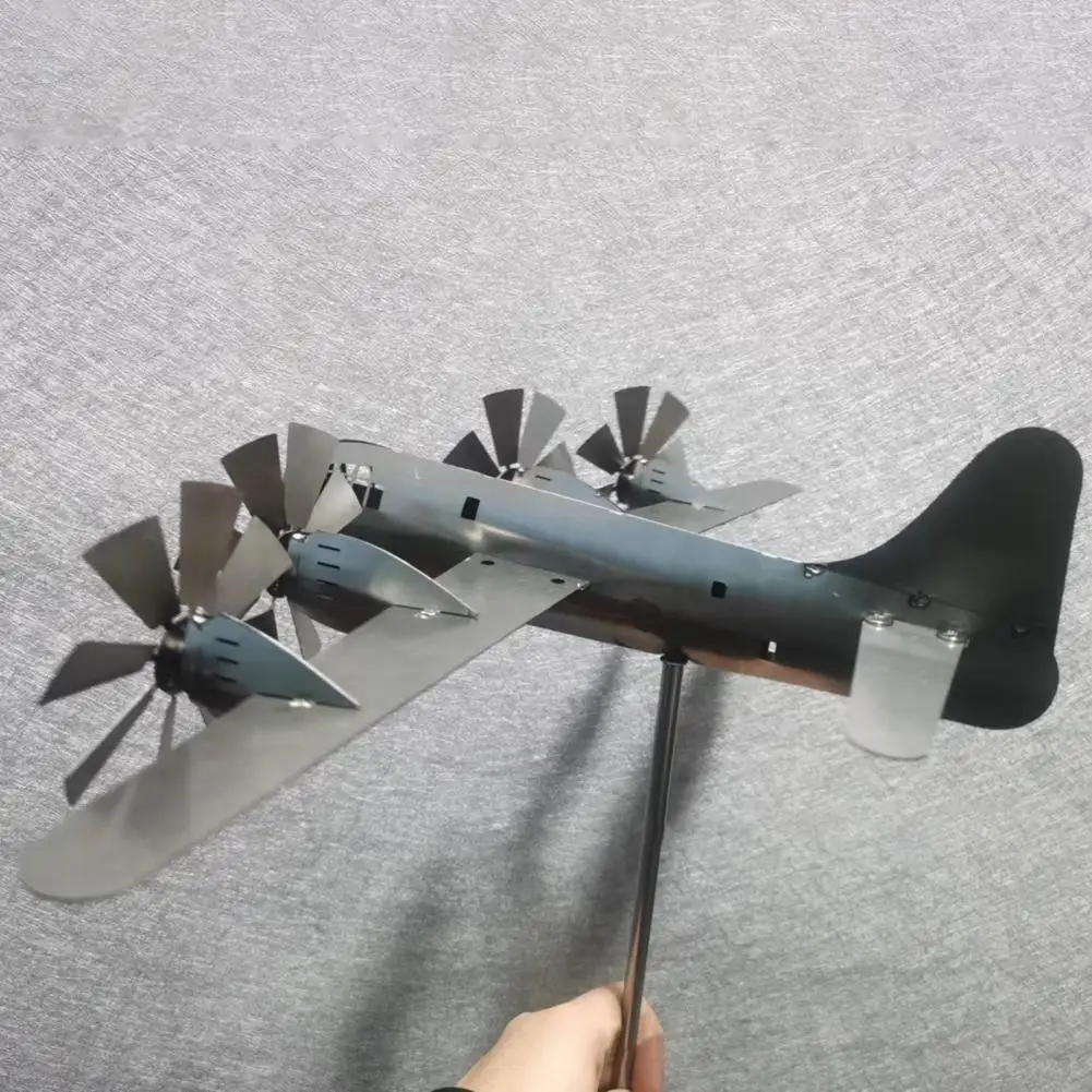 Durable Aircraft Pinwheel Metal Realistic Looking Long Lasting Airplane Windmill Weather-Resistant
Durable Aircraft Pinwheel Metal Realistic Looking Long Lasting Airplane Windmill Weather-Resistant