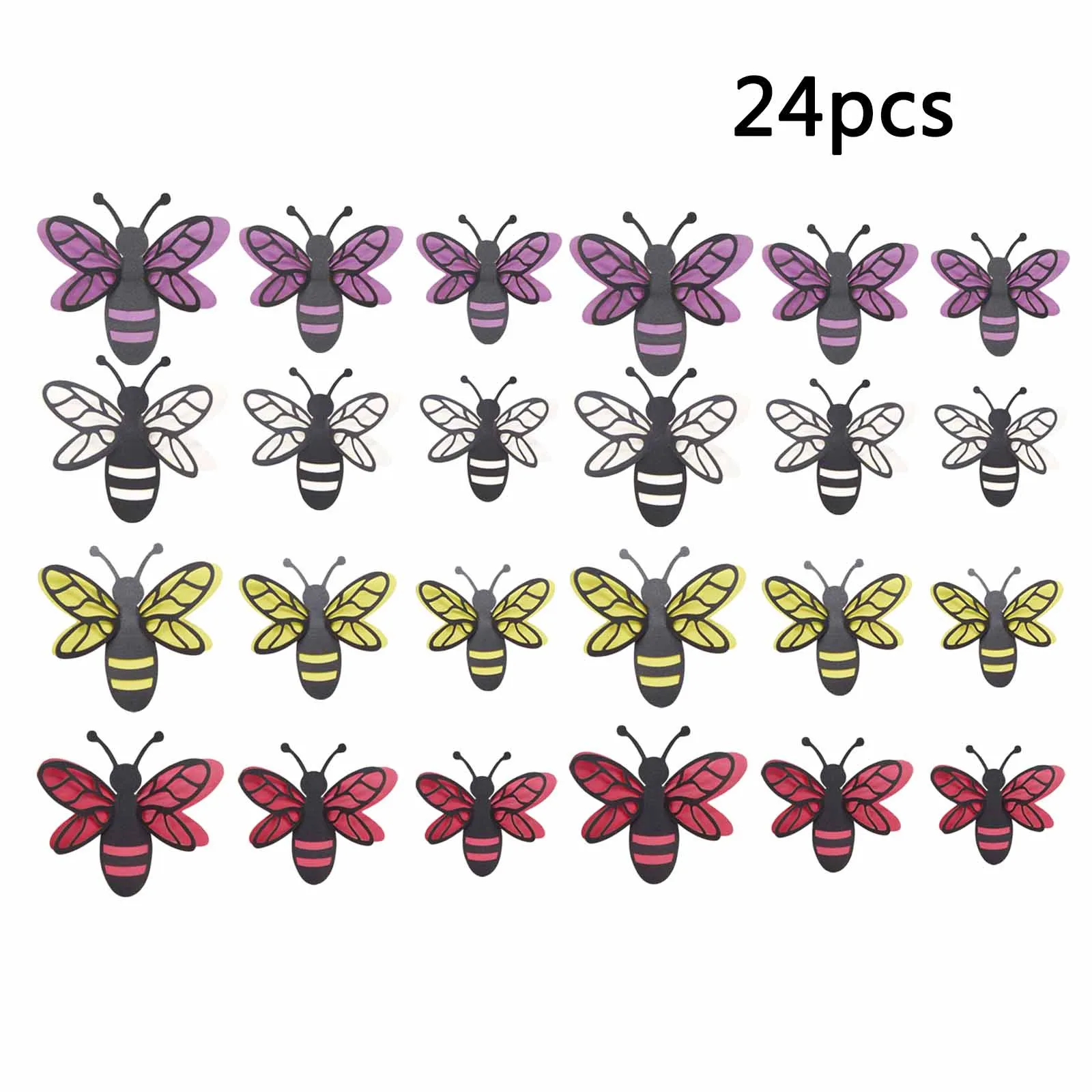 24 шт., съемные настенные 3d-наклейки в виде сот
24 шт., съемные настенные 3d-наклейки в виде сот