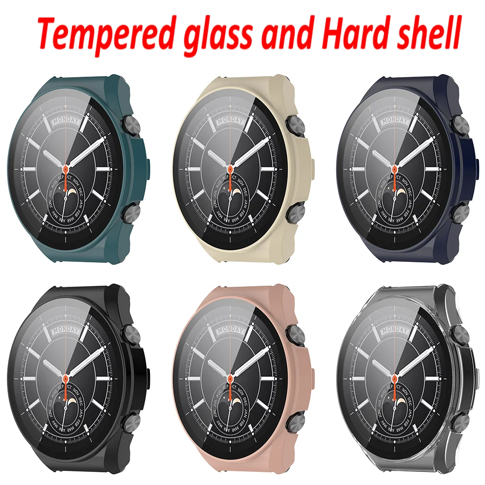 Защитное стекло для экрана Xiaomi watch S1 чехол умных часов жесткий защитный бампер ПК