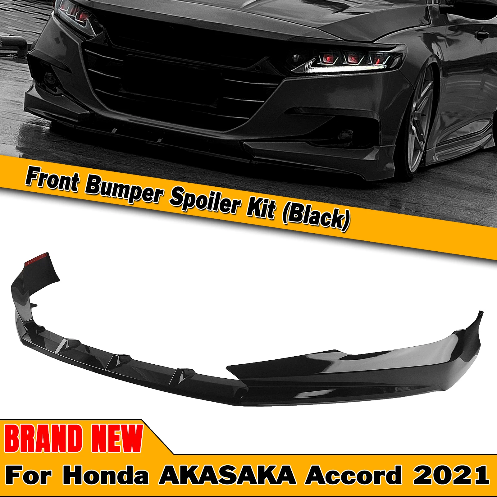 Губа спойлера переднего бампера AKASAKA для Honda Accord 2021-2022, черный комплект кузова нижнего лезвия автомобиля + боковой разветвитель, угловая крыш...
Губа спойлера переднего бампера AKASAKA для Honda Accord 2021-2022, черный комплект кузова нижнего лезвия автомобиля + боковой разветвитель, угловая крыш...