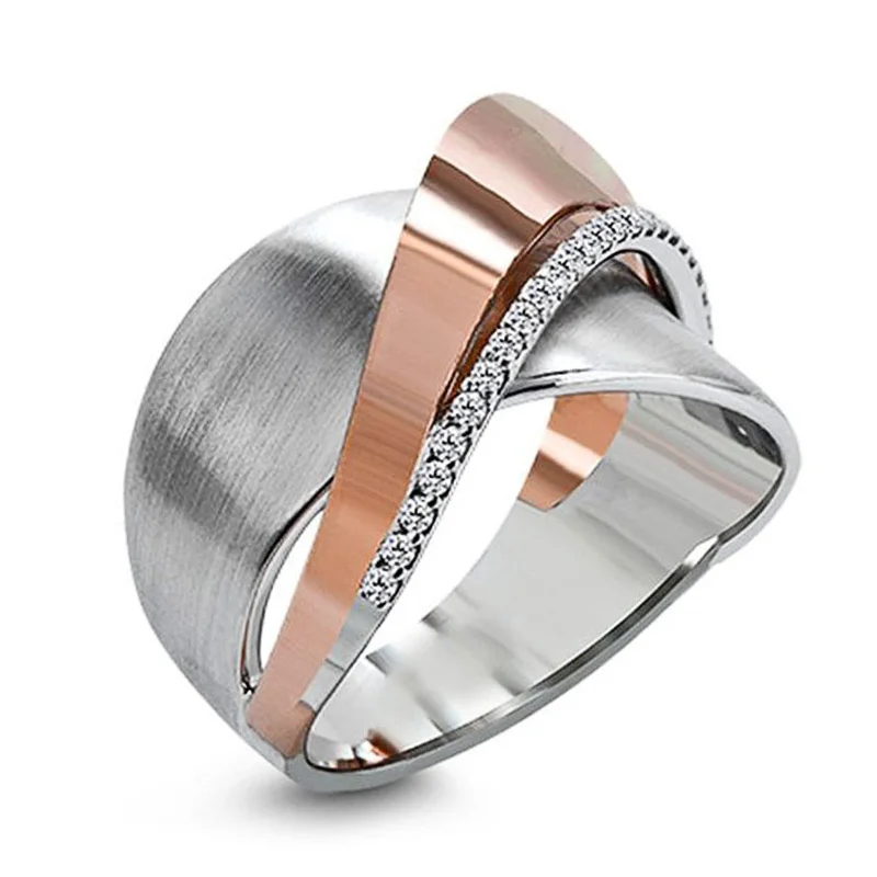 Geometric Shape Metal Women Ring Party Accessories Daily Office Lady Finger Personality Fashion Jewelry Zircon Stone
Geometric Shape Metal Women Ring Party Accessories Daily Office Lady Finger Personality Fashion Jewelry Zircon Stone