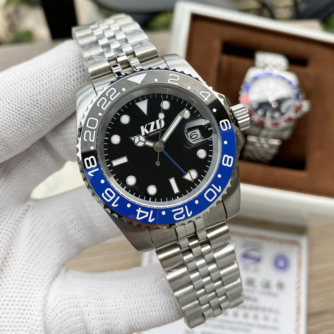 Exquisite Design Original Luxury Brand 40mm Mechanical Movement Wrist Watch Luminous Calendar Man Watches AAA Clock Reloj Hombre
Exquisite Design Original Luxury Brand 40mm Mechanical Movement Wrist Watch Luminous Calendar Man Watches AAA Clock Reloj Hombre