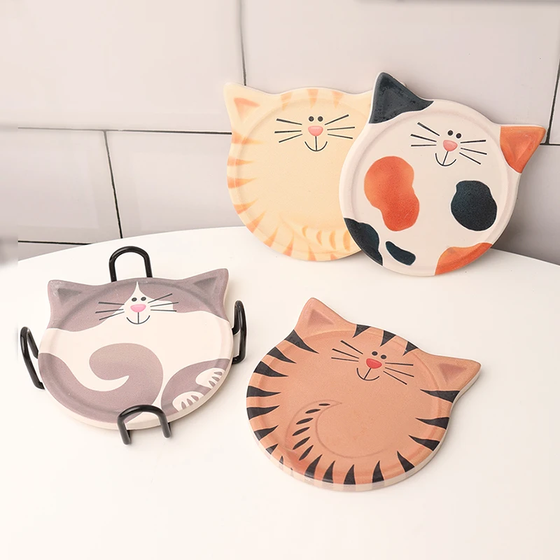 1Pcs Cute Cartoon Animal Cup Coaster Table Absorbent Insulation Pad Cork Bottom Non-Slip Placemat Home Kitchen Accessories
1Pcs Cute Cartoon Animal Cup Coaster Table Absorbent Insulation Pad Cork Bottom Non-Slip Placemat Home Kitchen Accessories
