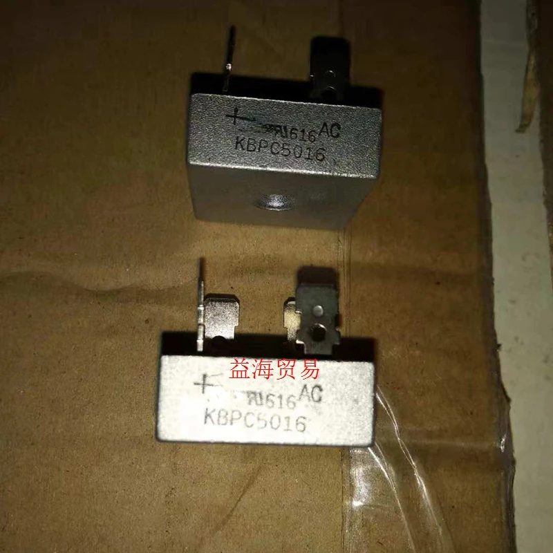 1PCS-50PCS/LOT KBPC5016 50A1600V Rectifier bridge Rectifier NEW ORIGINAL
1PCS-50PCS/LOT KBPC5016 50A1600V Rectifier bridge Rectifier NEW ORIGINAL