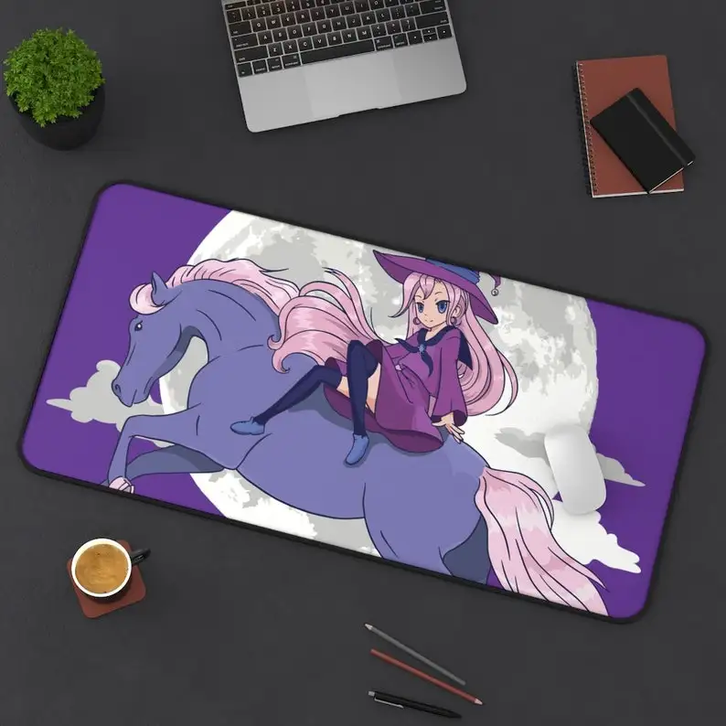 Girl Witch on Horse Anime Desk Mat, Purple Desk Mat, Large XXL Desk Mat, Desk Accessories Desk Decor, Large Mouse Pad, Gift Gami
Girl Witch on Horse Anime Desk Mat, Purple Desk Mat, Large XXL Desk Mat, Desk Accessories Desk Decor, Large Mouse Pad, Gift Gami