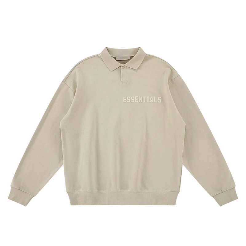 Fashion Essentials Polo V-neck Flocking Logo Sweatshirts Men Women The Same Kind1:1 High Quality Oversize Comfort Vintage Hoodie
Fashion Essentials Polo V-neck Flocking Logo Sweatshirts Men Women The Same Kind1:1 High Quality Oversize Comfort Vintage Hoodie