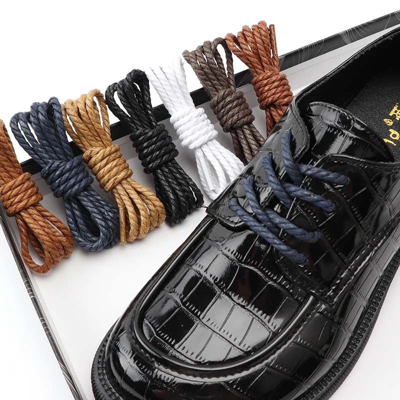 1 Pair Twist Leather Shoelaces Waxing Waterproof Cotton Round Shoe Laces Used for Martin Boots Casual Unisex Shoelace Shoe Lace
1 Pair Twist Leather Shoelaces Waxing Waterproof Cotton Round Shoe Laces Used for Martin Boots Casual Unisex Shoelace Shoe Lace