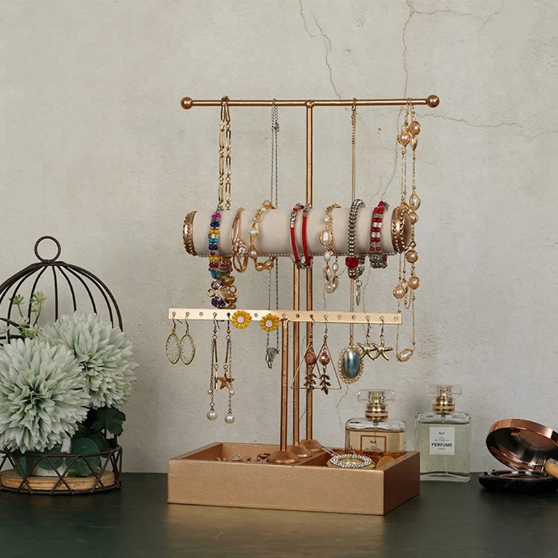 Jewelry Organizer Stand 3 Tier Hanging Jewelry Organizer For Earring Necklace Bracelet Holder Jewelry Perfume Organizer
Jewelry Organizer Stand 3 Tier Hanging Jewelry Organizer For Earring Necklace Bracelet Holder Jewelry Perfume Organizer