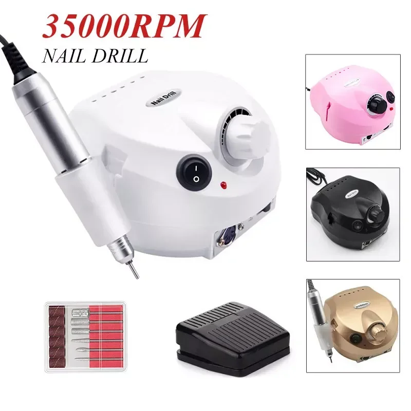 NEW2023 Color Nail Drill 35000/20000 RPM Nail Drill Machine Mill Cutter Sets For Nail Manicure Nail Pedicure File
NEW2023 Color Nail Drill 35000/20000 RPM Nail Drill Machine Mill Cutter Sets For Nail Manicure Nail Pedicure File