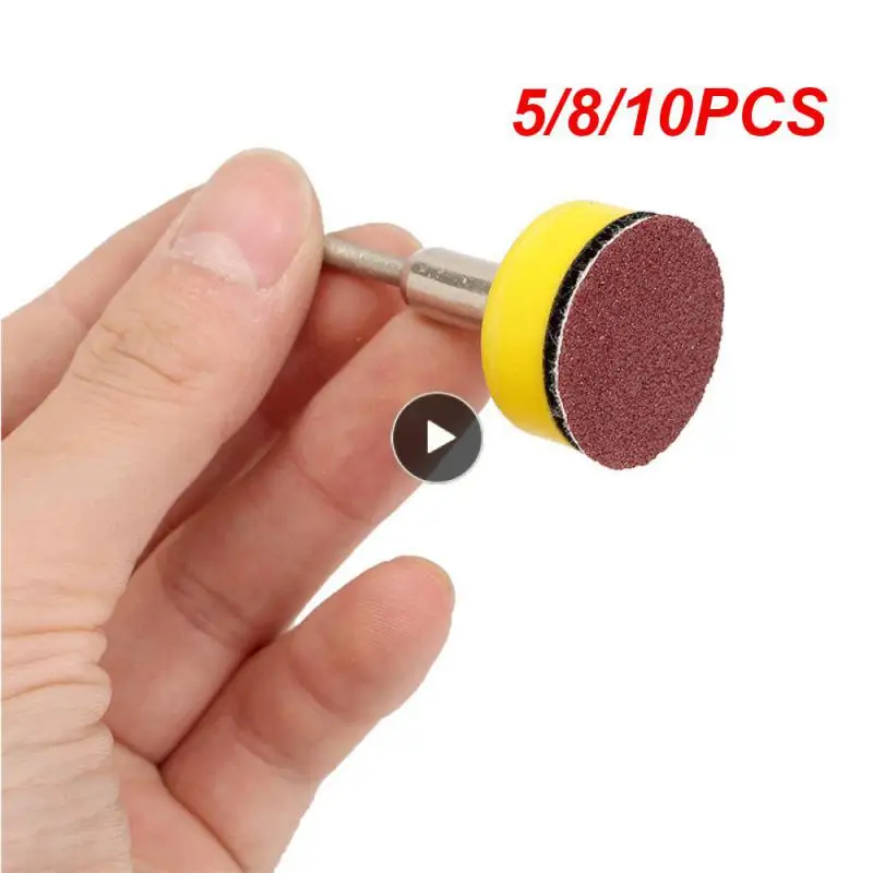 5/8/10PCS 1 Inch 100 Pieces Sandpaper 1/8 Shank Diameter Electric Polishing Sandpaper Set Grinding Disc Polishing
5/8/10PCS 1 Inch 100 Pieces Sandpaper 1/8 Shank Diameter Electric Polishing Sandpaper Set Grinding Disc Polishing