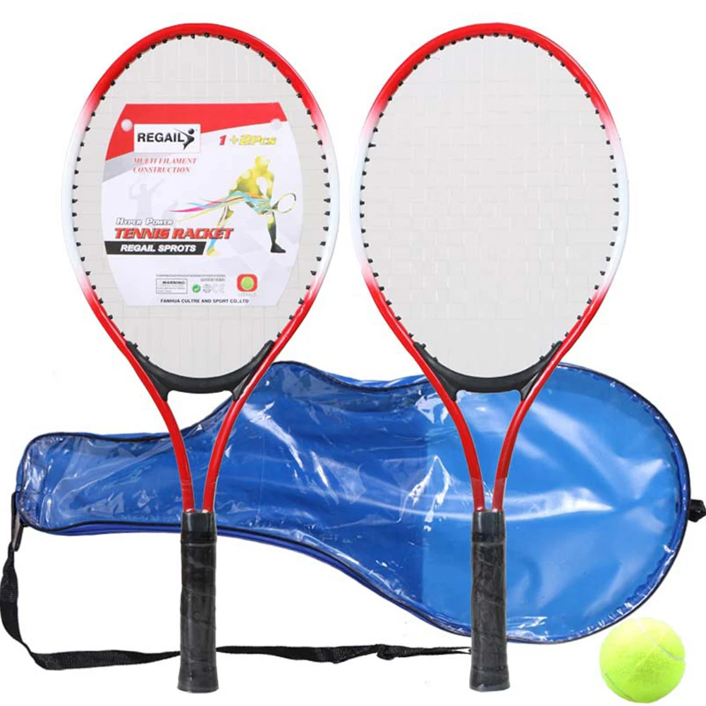 Set Of 2 Teenager's Tennis Racket With Free Ball For Training High-density Carbon Nano Tennis Racket For Beginner Practice
Set Of 2 Teenager's Tennis Racket With Free Ball For Training High-density Carbon Nano Tennis Racket For Beginner Practice