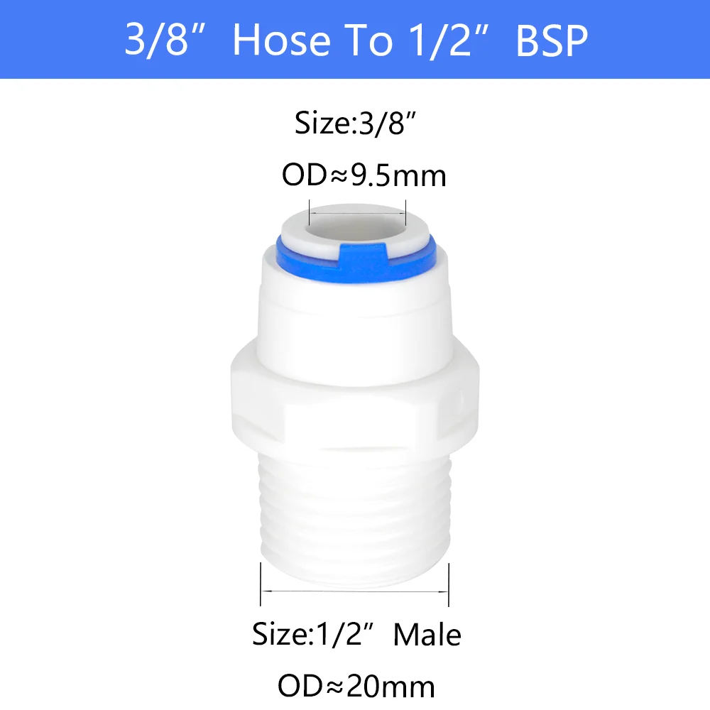 YQBS Фитинг для фильтра воды 1/4" 3/8"
YQBS Фитинг для фильтра воды 1/4" 3/8"