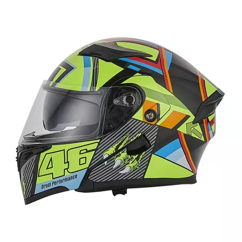 High Quality Adults Full Face Modular Helmet Dual Visor Motor Cross Helms Flip Up Motorcycle Modular Helmet
High Quality Adults Full Face Modular Helmet Dual Visor Motor Cross Helms Flip Up Motorcycle Modular Helmet