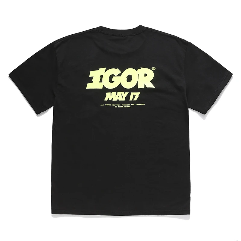 2021 New IGOR May 17 golf Le Fleur Tyler The Creator T Shirts T-Shirt Hip Hop Skateboard Street Cotton T-Shirts Tee Top AB93
2021 New IGOR May 17 golf Le Fleur Tyler The Creator T Shirts T-Shirt Hip Hop Skateboard Street Cotton T-Shirts Tee Top AB93