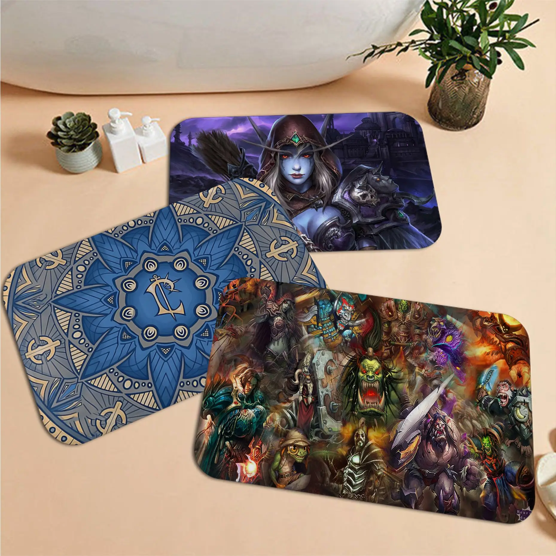 World Of Warcraft Room Mats Rectangle Anti-slip Home Soft Badmat Front Door Indoor Outdoor Mat Hotel Decor Mat
World Of Warcraft Room Mats Rectangle Anti-slip Home Soft Badmat Front Door Indoor Outdoor Mat Hotel Decor Mat