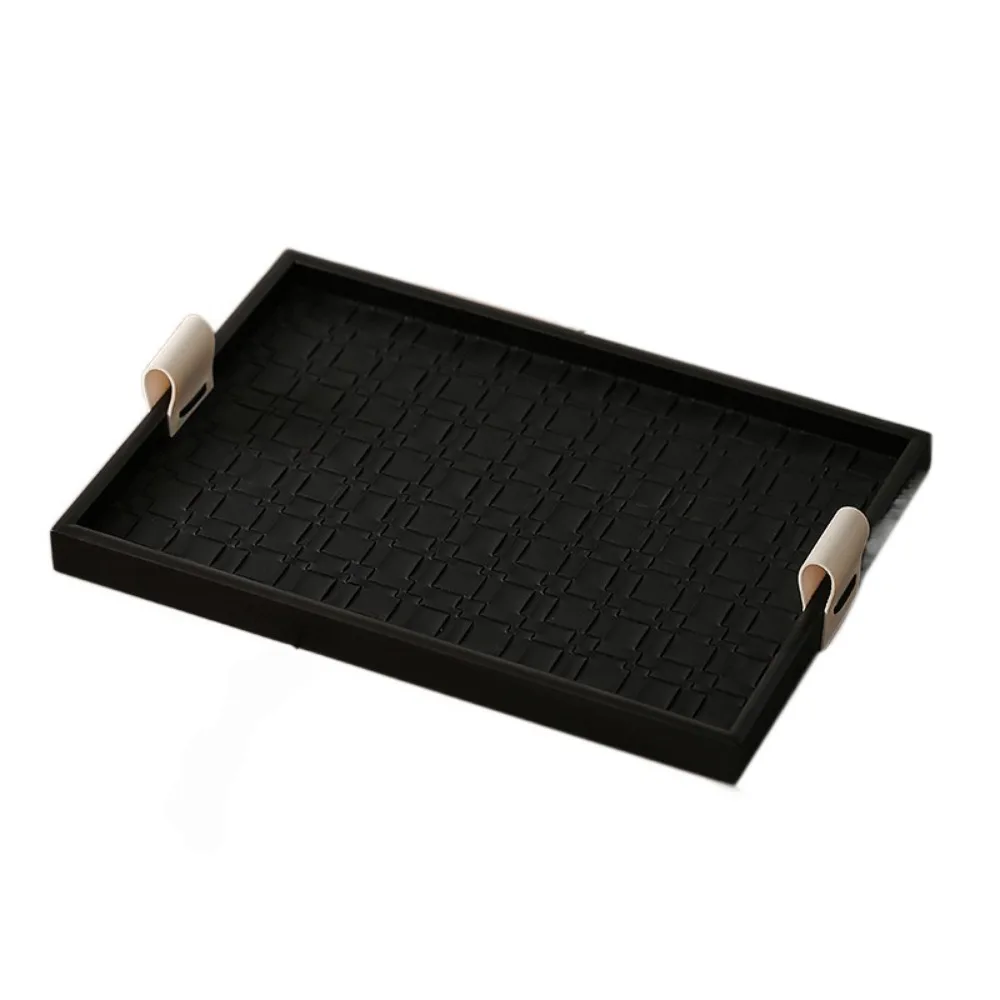 Кожаный тканый лоток для хранения Beige/Black
Кожаный тканый лоток для хранения Beige/Black