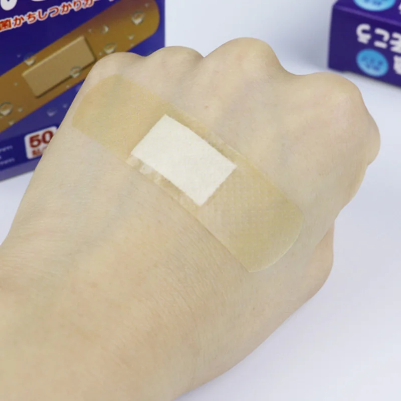 50pcs/set Breathable First Aid Band Aid for Sports Travel Hemostatic Adhesive Bandages Waterproof wound plaster Emergency Patch
50pcs/set Breathable First Aid Band Aid for Sports Travel Hemostatic Adhesive Bandages Waterproof wound plaster Emergency Patch