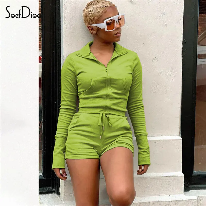 Soefdioo Casual Two Piece Sets Womens Outfits Solid Long Sleeve Zipper Top and Drawstring Shorts Matching Autumn 2022 Tracksuits
Soefdioo Casual Two Piece Sets Womens Outfits Solid Long Sleeve Zipper Top and Drawstring Shorts Matching Autumn 2022 Tracksuits