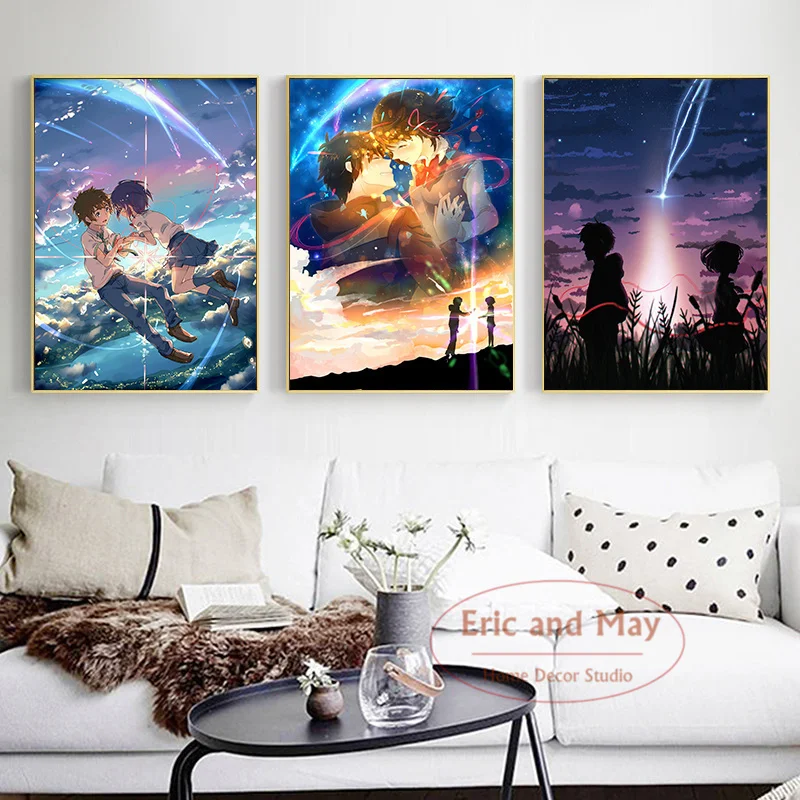 Your Name Manga Film Anime Movie Posters And Prints Canvas Paintings Picture On The Wall New Nordic Aesthetic Room Decor Cuadros
Your Name Manga Film Anime Movie Posters And Prints Canvas Paintings Picture On The Wall New Nordic Aesthetic Room Decor Cuadros