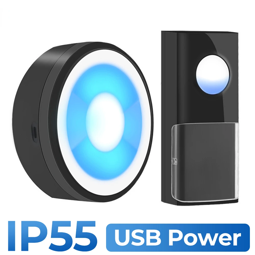 Беспроводной умный дверной звонок с питанием от USB, звонок на дверной звонок, звонок на звонки, водонепроницаемость IP55, 433 МГц, светодиодный, ...
Беспроводной умный дверной звонок с питанием от USB, звонок на дверной звонок, звонок на звонки, водонепроницаемость IP55, 433 МГц, светодиодный, ...