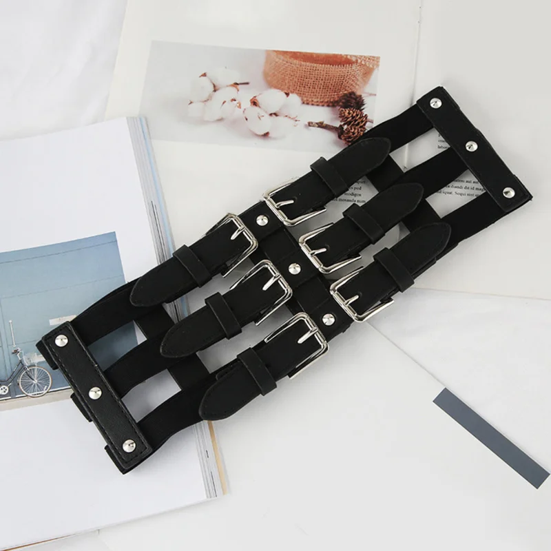 Soft Faux Leather Elastic Belt Black Punk Wrap Waist Slimming Corset Self Tie Straps Belts Simplicity Dress Accessories New
Soft Faux Leather Elastic Belt Black Punk Wrap Waist Slimming Corset Self Tie Straps Belts Simplicity Dress Accessories New