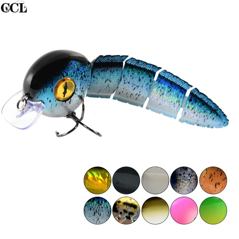 15CM 40G Multi Jointed Tadpole Fishing Lures Medium Diving Durable Fabric Floating Swimbait Owner Hook
15CM 40G Multi Jointed Tadpole Fishing Lures Medium Diving Durable Fabric Floating Swimbait Owner Hook