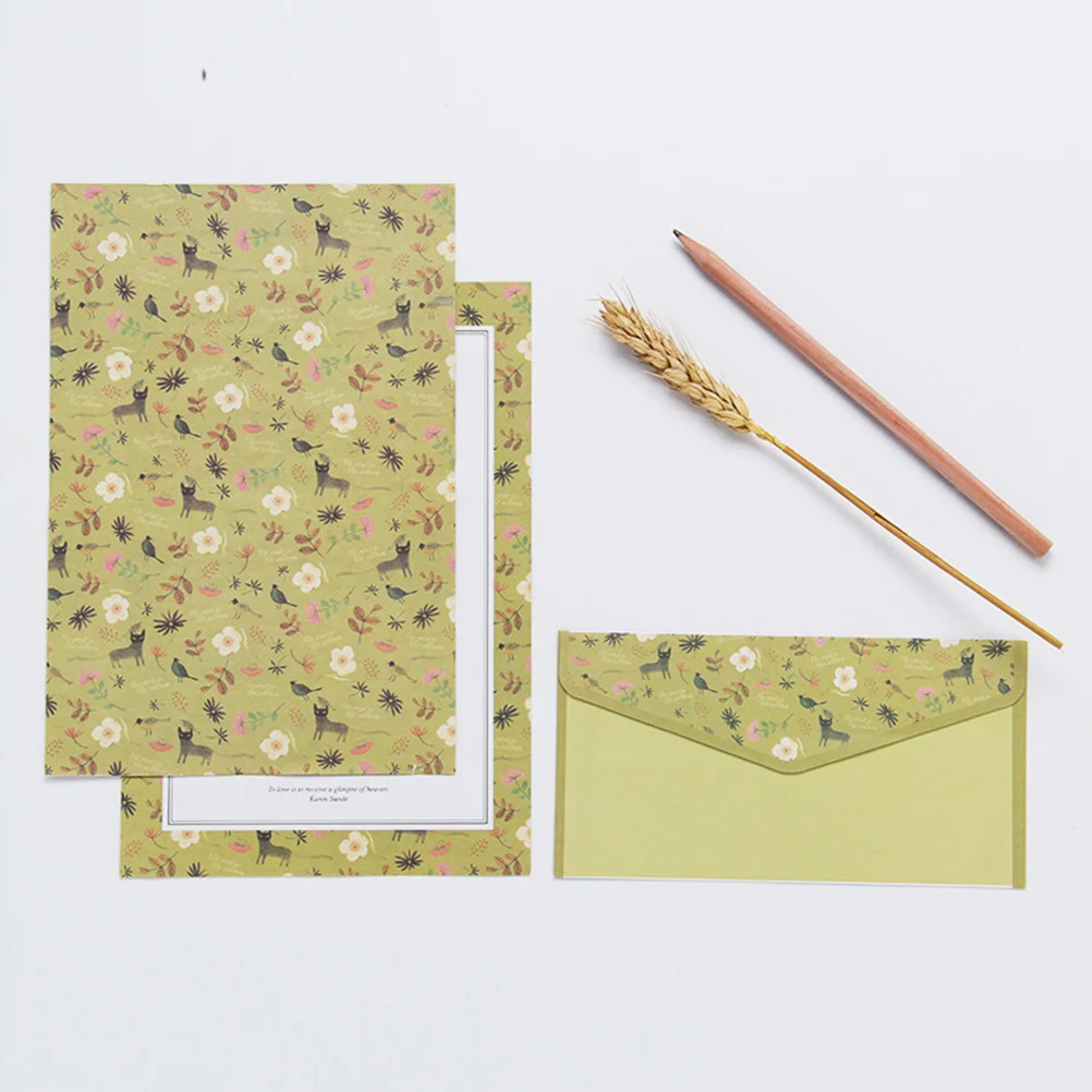 10Sets Envelopes Letter Paper A5 Invitation Letter Set for Wedding Party Christmas
10Sets Envelopes Letter Paper A5 Invitation Letter Set for Wedding Party Christmas