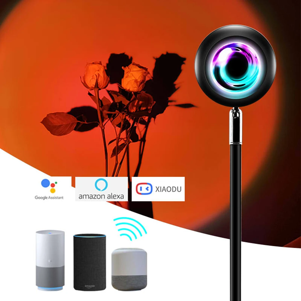 Лампа RGB с управлением через Wi-Fi и управлением через USB, меняющая цвет проекционная лампа для фотосъемки, напольный ночсветильник для Alexa, Google...
Лампа RGB с управлением через Wi-Fi и управлением через USB, меняющая цвет проекционная лампа для фотосъемки, напольный ночсветильник для Alexa, Google...