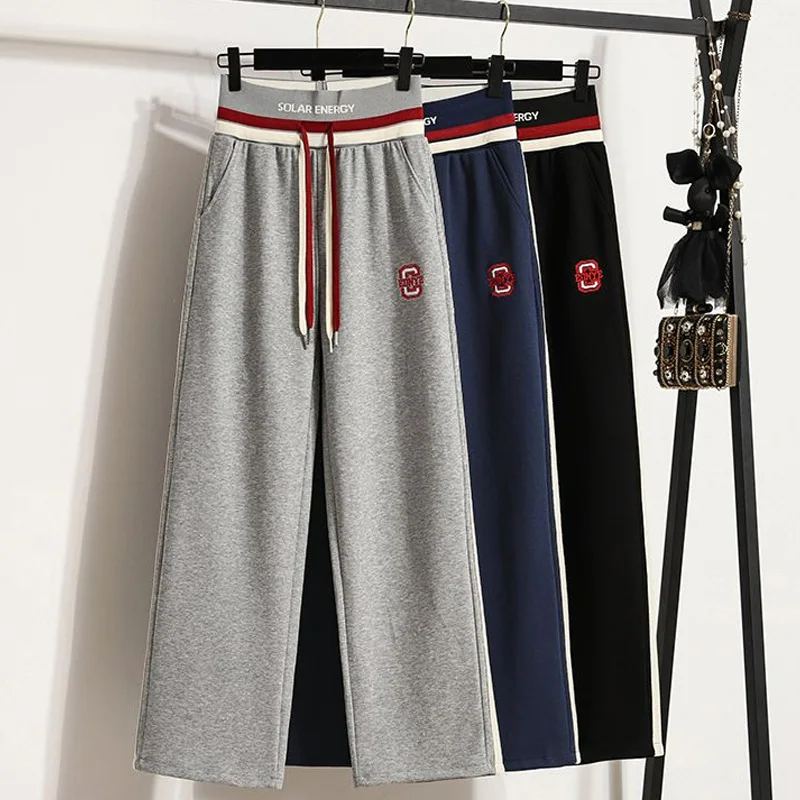 Осенние штаны на шнуровке с широкими штанинами, женские джоггеры с высокой талией, хлопковые однотонные повседневные штаны y2k, свободные спортивные штаны, женская одежда, брюки
Осенние штаны на шнуровке с широкими штанинами, женские джоггеры с высокой талией, хлопковые однотонные повседневные штаны y2k, свободные спортивные штаны, женская одежда, брюки