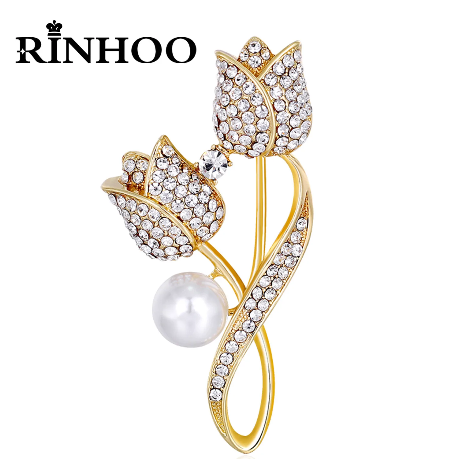 Rinhoo Rhinestone Tulip Flower Brooches Fashion Banquet Pin Elegant Crystal Wreath Leaf Sunflower Pine Cones Lotus Petal Corsage
Rinhoo Rhinestone Tulip Flower Brooches Fashion Banquet Pin Elegant Crystal Wreath Leaf Sunflower Pine Cones Lotus Petal Corsage