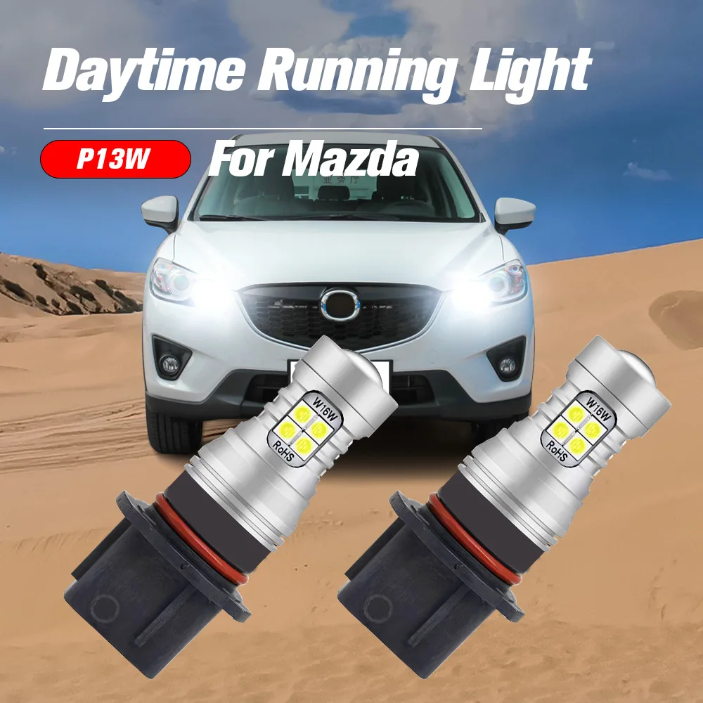 2pcs LED Daytime Running Light DRL Bulb Lamp P13W Canbus No Error For Mazda CX-5 2013 2014 2015
2pcs LED Daytime Running Light DRL Bulb Lamp P13W Canbus No Error For Mazda CX-5 2013 2014 2015