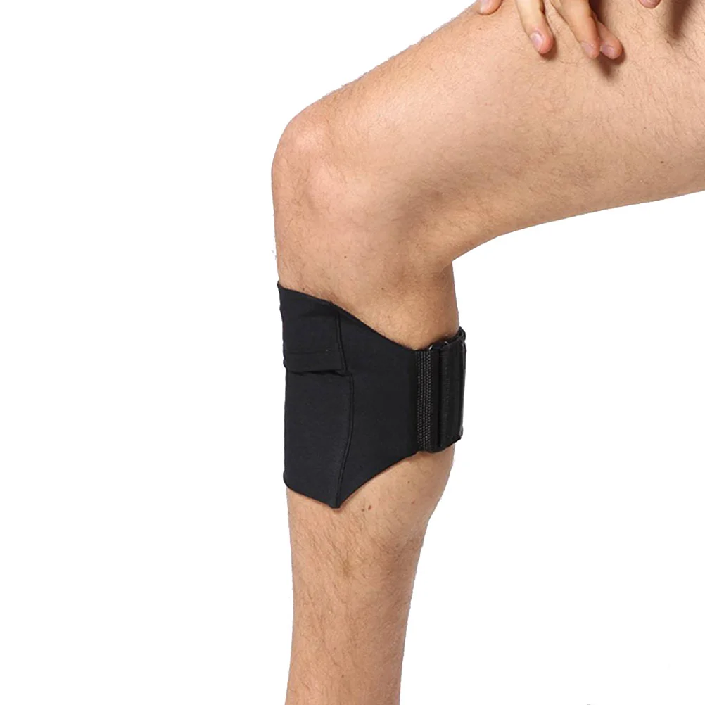 Black Sports Running Leg Pouch Elastic Calf Bag Hook and Loop Tape Holder Storage Case Workout Pouch Exercise Bag
Black Sports Running Leg Pouch Elastic Calf Bag Hook and Loop Tape Holder Storage Case Workout Pouch Exercise Bag
