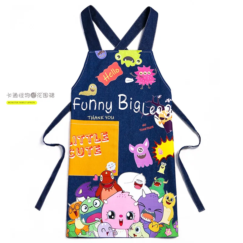 Denim Kids Aprons Home Kitchen Cooking Barista Milk Tea Shop Restaurant Men's and Women's Workwear
Denim Kids Aprons Home Kitchen Cooking Barista Milk Tea Shop Restaurant Men's and Women's Workwear